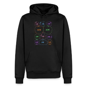 Junggesellinnenabschied - Männer Premium Bio Hoodie - Schwarz - Vorne - Nico (187cm)