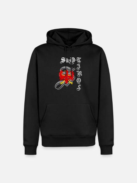 South-Tirol - Men’s Premium Organic Hoodie - black