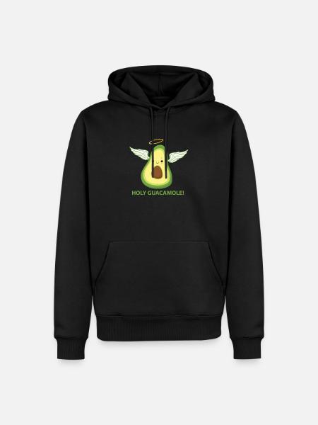 Holy Guacamole - Men’s Premium Organic Hoodie - black