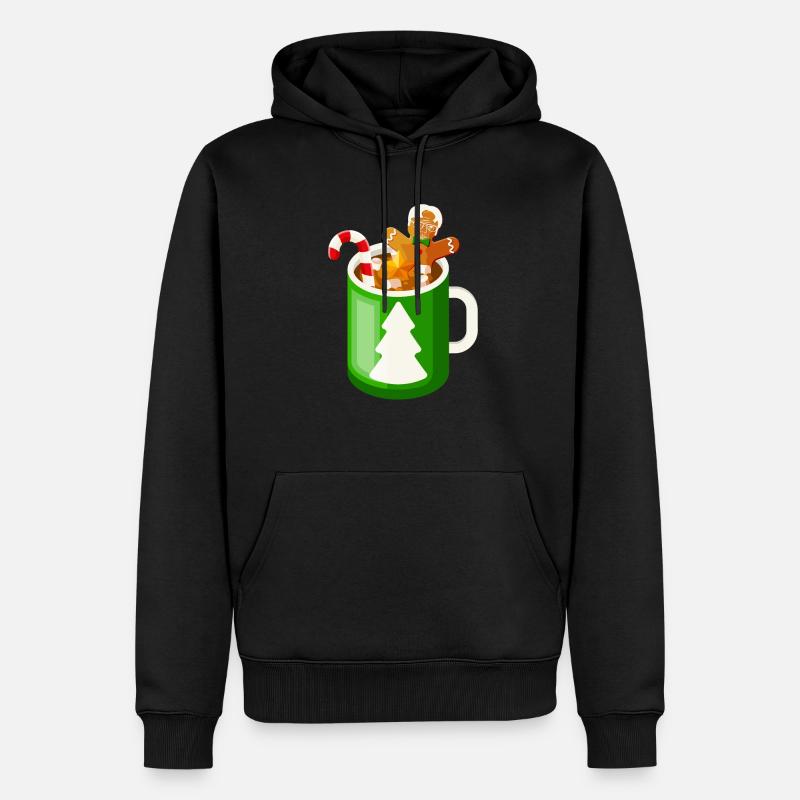 The Office - Weihnachtspullover - Männer Premium Bio Hoodie - Schwarz