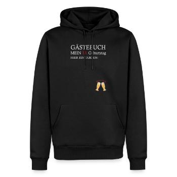18. Geburtstag Junge Mädchen 18 Jahre 2005 Lustig - Männer Premium Bio Hoodie - Schwarz - Vorne - Nico (187cm)