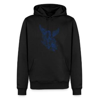 Michael Archange Saint Christian Angels Saint SNK - Sweat à capuche Premium bio Homme - noir - Devant - Nico (187cm)