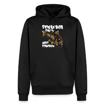 Schlucken Baby nicht Spucken - Männer Premium Bio Hoodie - Schwarz - Vorne - Nico (187cm)