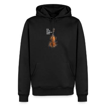 It’s not a freakin' cello funny meme quote saying - Sweat à capuche Premium bio Homme - noir - Devant - Nico (187cm)