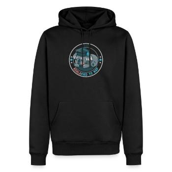 Koalafied zum Nickerchen - Männer Premium Bio Hoodie - Schwarz - Vorne - Nico (187cm)