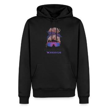Rheumatoid Arthritis Warrior Mom - Men’s Premium Organic Hoodie - black - Front - Nico (187cm)