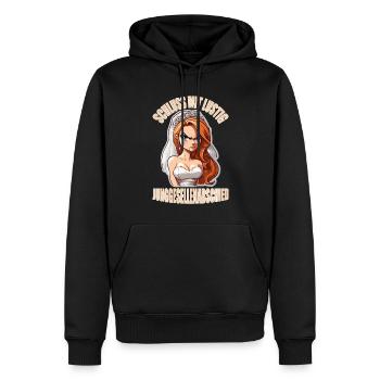 JGA Männer Junggesellenabschied Polterabend - Männer Premium Bio Hoodie - Schwarz - Vorne - Nico (187cm)