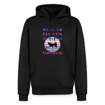 Chihuahua dog mom - Männer Premium Bio Hoodie - Schwarz - Vorne - Nico (187cm)