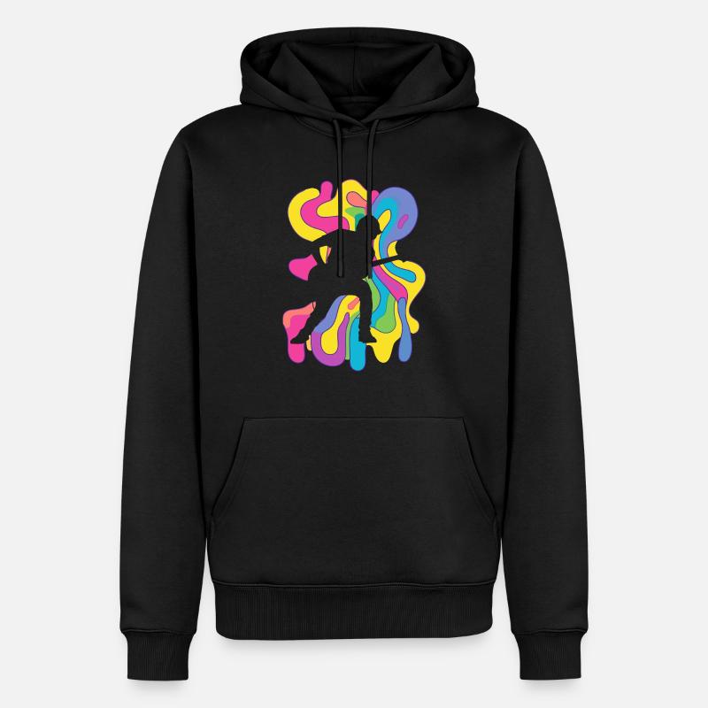 Bassiste, Basser - Sweat à capuche Premium bio Homme - noir