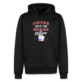 Chat persan Chat Amoureux Propriétaire de chat Persan Longhair C - Sweat à capuche Premium bio Homme - noir - Devant - Nico (187cm)