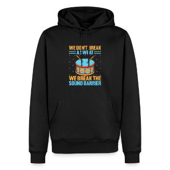 Drum Corps Marching Band Drum Corp Music Percussio - Männer Premium Bio Hoodie - Schwarz - Vorne - Nico (187cm)