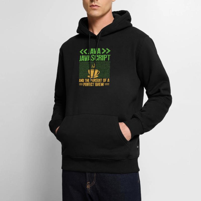 Café Codage Programmeur Codeur Développeur Nerd Coff Sweat à capuche Premium bio Homme