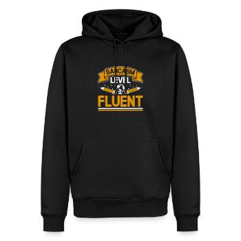 Fremdsprachenlehrer Schule Sprachlehrer - Männer Premium Bio Hoodie - Schwarz - Vorne - Nico (187cm)