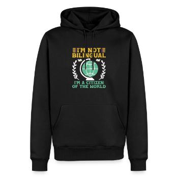 Foreign Language Teacher School Languages Teachers - Men’s Premium Organic Hoodie - black - Front - Nico (187cm)