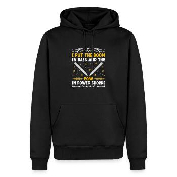 Musiker Songwriter Sänger Musiker Musik Musik Pr - Männer Premium Bio Hoodie - Schwarz - Vorne - Nico (187cm)