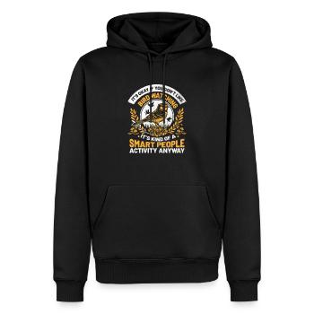 It's Okay If You Don't Like Bird Watching Birder - Men’s Premium Organic Hoodie - black - Front - Nico (187cm)