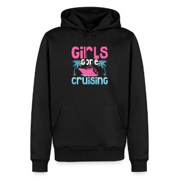 Girls Gone Cruising Vacation Cruiser - Männer Premium Bio Hoodie - Schwarz - Vorne - Nico (187cm)