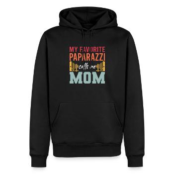 Kamera Film Kameramann Vintage Kameramann Sprüche - Männer Premium Bio Hoodie - Schwarz - Vorne - Nico (187cm)