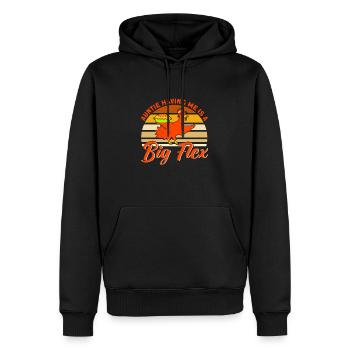 Tanten Tante Schwester Tanten Familie Geschenk - Männer Premium Bio Hoodie - Schwarz - Vorne - Nico (187cm)