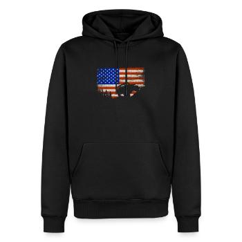 Off Roading QUAD ATV Apparel Off Road QUAD ATV - Männer Premium Bio Hoodie - Schwarz - Vorne - Nico (187cm)