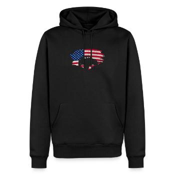 Off Roading QUAD ATV Apparel Off Road QUAD ATV - Männer Premium Bio Hoodie - Schwarz - Vorne - Nico (187cm)
