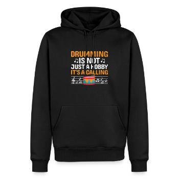 Drum Corps Marching Band Drum Corp Music Percussio - Männer Premium Bio Hoodie - Schwarz - Vorne - Nico (187cm)