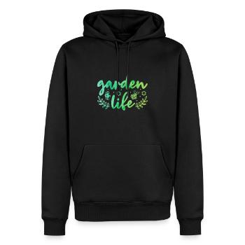Garden Life Gardener Horticulturist Gardening Land - Männer Premium Bio Hoodie - Schwarz - Vorne - Nico (187cm)