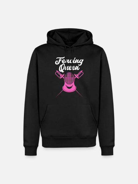 Fechten Geschenkidee für Fechter - Männer Premium Bio Hoodie - Schwarz