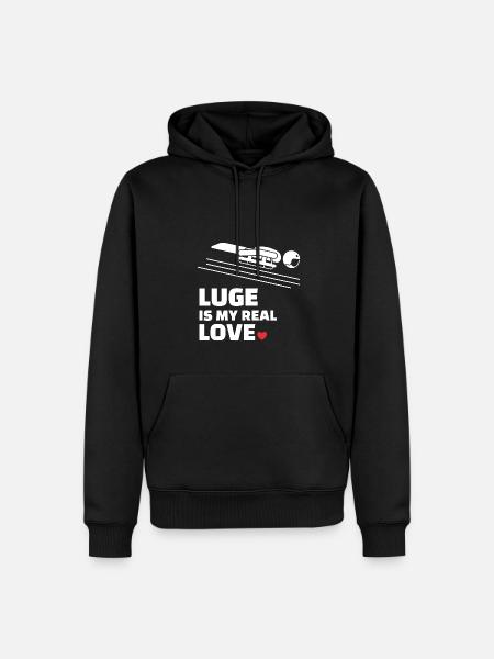 Ich Liebe Clean - Männer Premium Bio Hoodie - Schwarz
