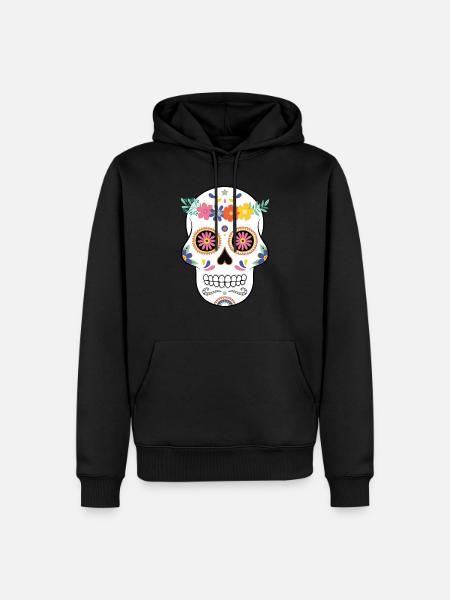 Día de los Muertos - Men’s Premium Organic Hoodie - black