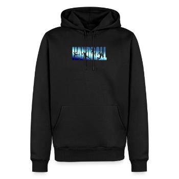 Handball Handball spielen Geschenk Geschenkidee - Männer Premium Bio Hoodie - Schwarz - Vorne - Nico (187cm)