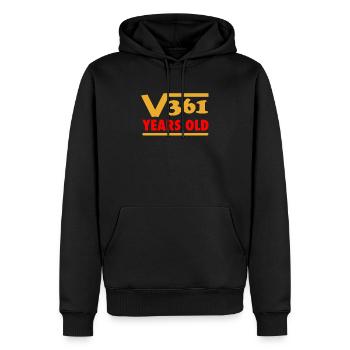 19. Geburtstag - Männer Premium Bio Hoodie - Schwarz - Vorne - Nico (187cm)