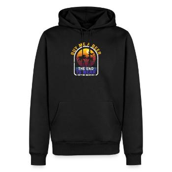 Junggesellenabschied - Männer Premium Bio Hoodie - Schwarz - Vorne - Nico (187cm)