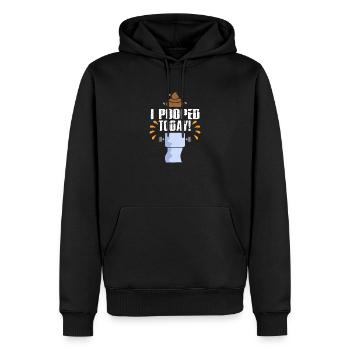 Scheiße Doof Dumm Dumme Welt Lustiger Spruch Dumme - Männer Premium Bio Hoodie - Schwarz - Vorne - Nico (187cm)