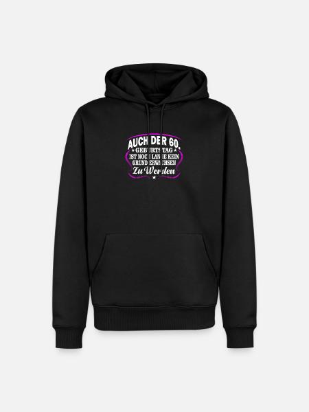 60th birthday - Men’s Premium Organic Hoodie - black