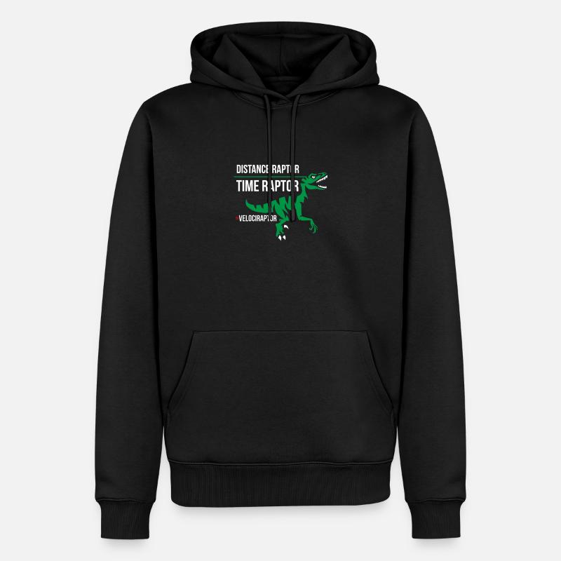 la physique - Sweat à capuche Premium bio Homme - noir