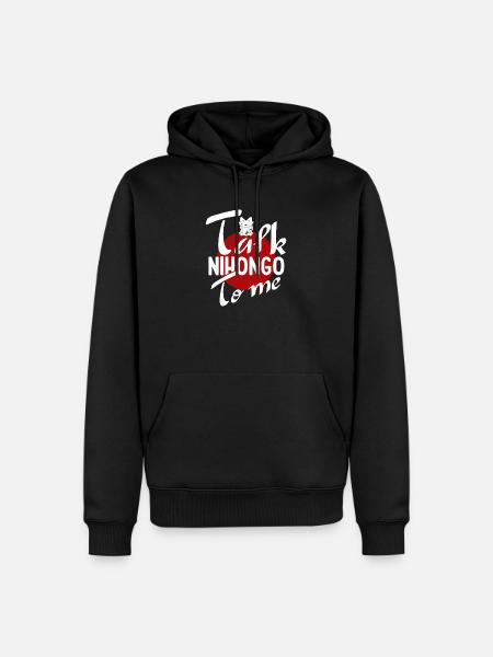 Japan - Men’s Premium Organic Hoodie - black