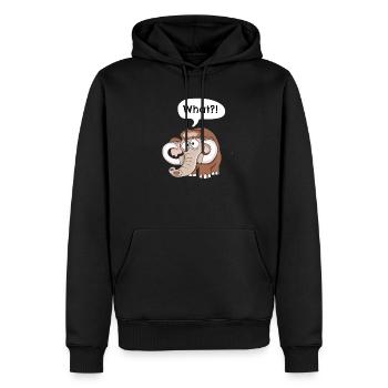 Mammut - Männer Premium Bio Hoodie - Schwarz - Vorne - Nico (187cm)