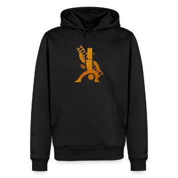 Schornsteinfeger - Männer Premium Bio Hoodie - Schwarz - Vorne - Nico (187cm)