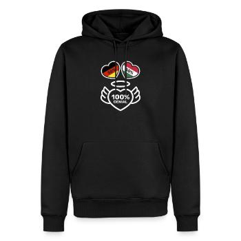 Ungarn Ungarn Geschenk Ungarn Geschenk Ungarn Lieb - Männer Premium Bio Hoodie - Schwarz - Vorne - Nico (187cm)