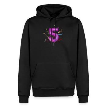 5. Geburtstag - Männer Premium Bio Hoodie - Schwarz - Vorne - Nico (187cm)