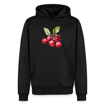 Cranberry Kostüm Karneval Fasching Rot Cranberries - Männer Premium Bio Hoodie - Schwarz - Vorne - Nico (187cm)