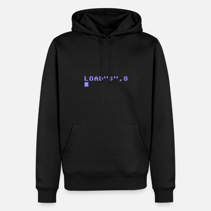 Load - Männer Premium Bio Hoodie - Schwarz