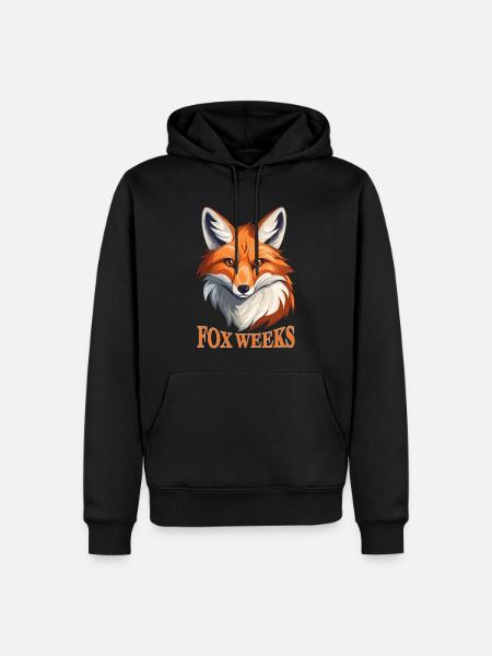 Fuchswochen Fuchswoche Fuchsjagdwochen Foxweeks - Männer Premium Bio Hoodie - Schwarz