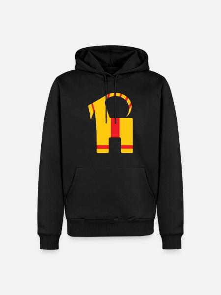 Julbock | - Männer Premium Bio Hoodie - Schwarz