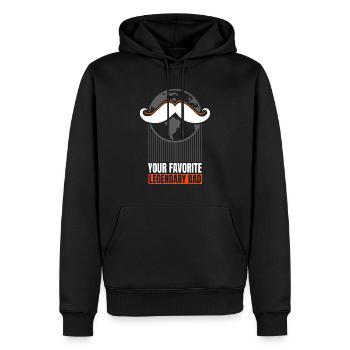 Your Favorite Legendary Dad Geschenk Familie - Männer Premium Bio Hoodie - Schwarz - Vorne - Nico (187cm)