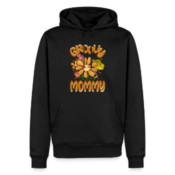 Groovy Mommy Family Matching Vintage Family - Sweat à capuche Premium bio Homme - noir - Devant - Nico (187cm)