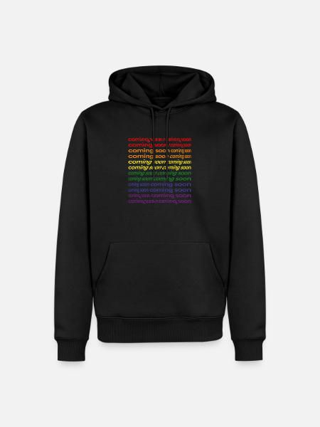 I love Pride - Men’s Premium Organic Hoodie - black