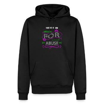drôles dictons végétaliens blagues géniales veggie go vegan - Sweat à capuche Premium bio Homme - noir - Devant - Nico (187cm)