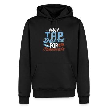 Will Tap Dance for Chocolate Tap Dancing Tap Dance - Männer Premium Bio Hoodie - Schwarz - Vorne - Nico (187cm)